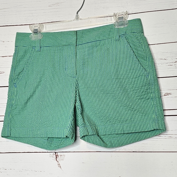 J. Crew Chino Striped Shorts - Picture 2 of 7